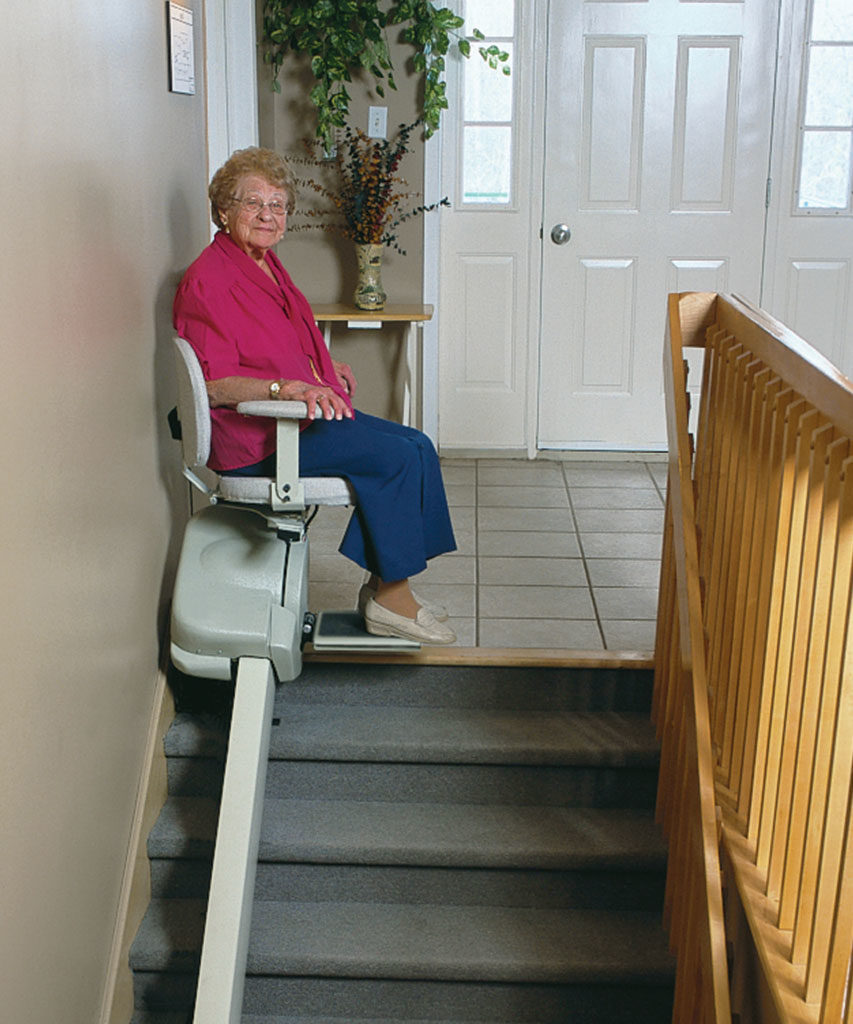 split level stair lift