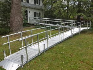 ramp for wheelchair access - new - adapting to change